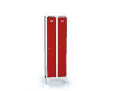 Cloakroom locker reduced height ALSIN with feet 1620 x 500 x 500